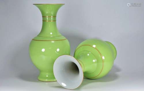 Green glaze colour design consideration33 cm high 18 centime...