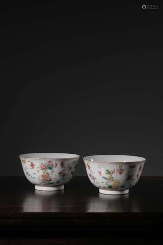 "" a pair of principal peony butterfly bowlSize: d...