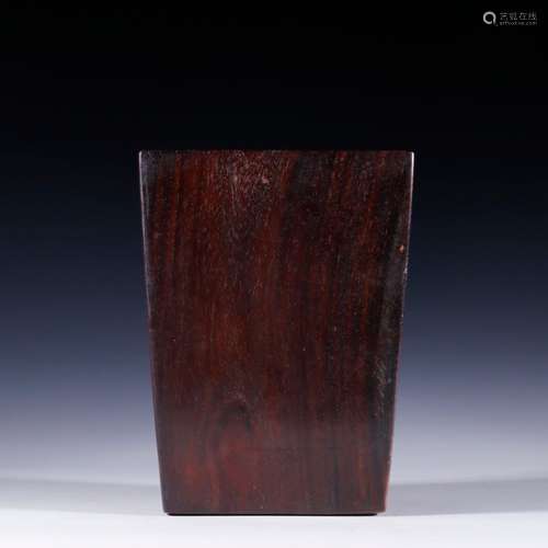 Rosewood sifang brush potSpecification: high 16 wide thick d...