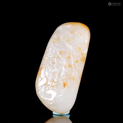 Stories of hetian jade stoneSpecification: high 9.3 4.5 2.5 ...