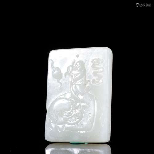 Hetian jade the lad play like jadeSpecification: high 6.6 4....