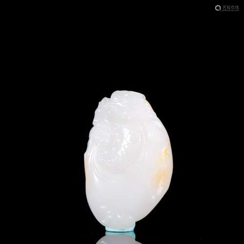 Auspicious dragon with hetian jade piecesSpecification: high...