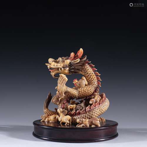 Old.chinese "dragon" zodiac furnishing articlesSpe...