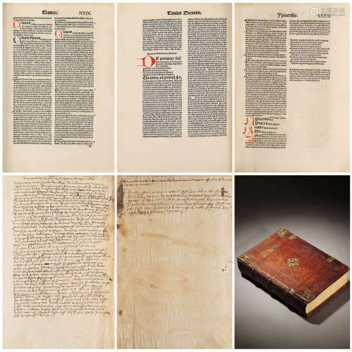 德国纽伦堡1492年Anton Koberger出版 摇篮本 良心归真集 精装一册