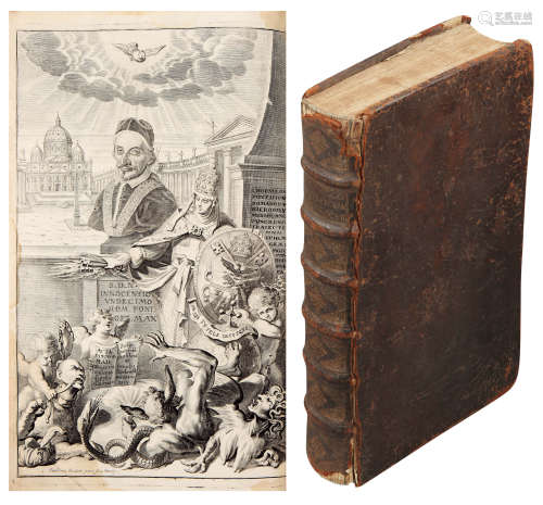 比利时安特卫普1685年出版 圣徒行传 精装一册