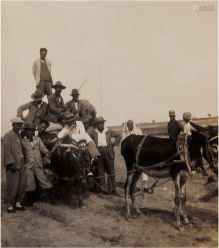 胡厥文（1895-1989）民国西北考察照片 1932年 纸本 一枚