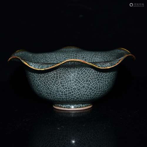 Xikou kiln lotus mouth bowl 7 * 15 m