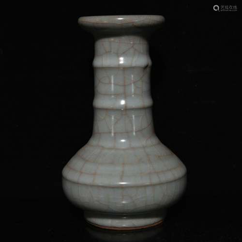 Elder brother kiln 玹 dish buccal bottle 18 * 10 m