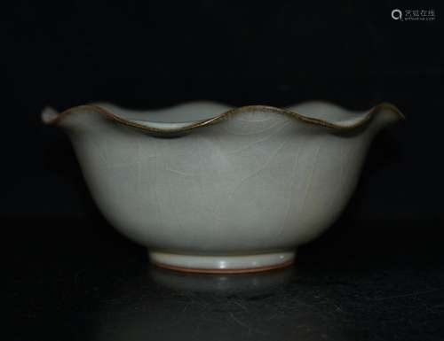 Kiln lotus mouth bowl of 10 * 22 m