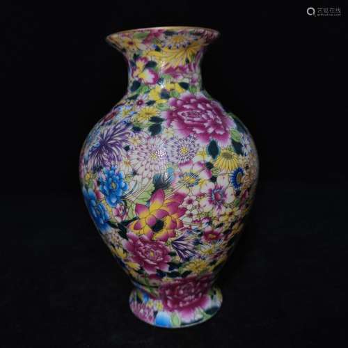 , enamel vase, have the right