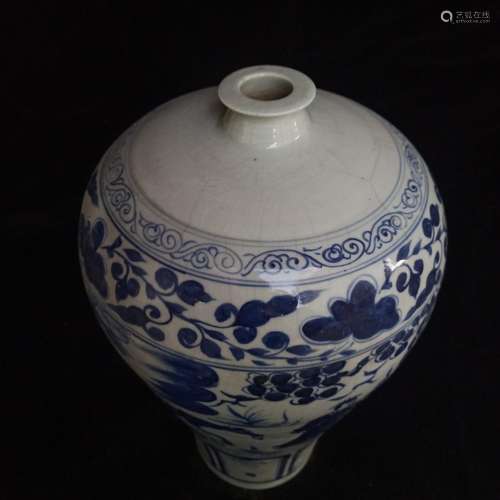 Mei bottles, under the blue and white Xiao HeyueXinmei bottl...