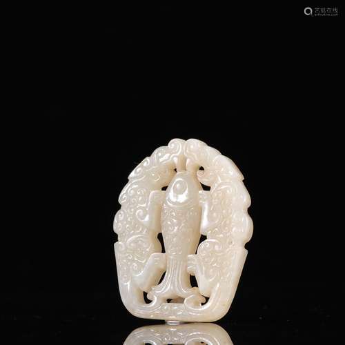 Hetian jade have fish pendant every yearSpecification: high ...