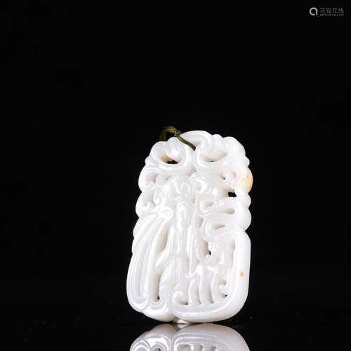 Hetian jade pendant ssangyong's charactersSpecification:...