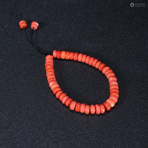 Old coral bead hand seriesSpecification: bead diameter 0.6/0...