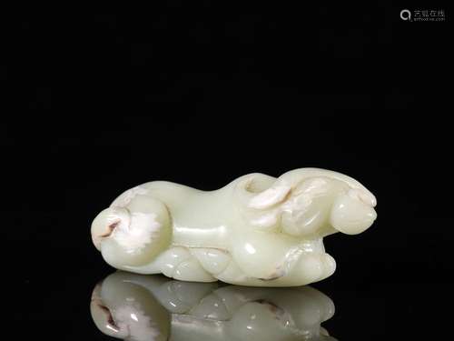 Hetian jade wring furnishing articlesSpecification: long and...