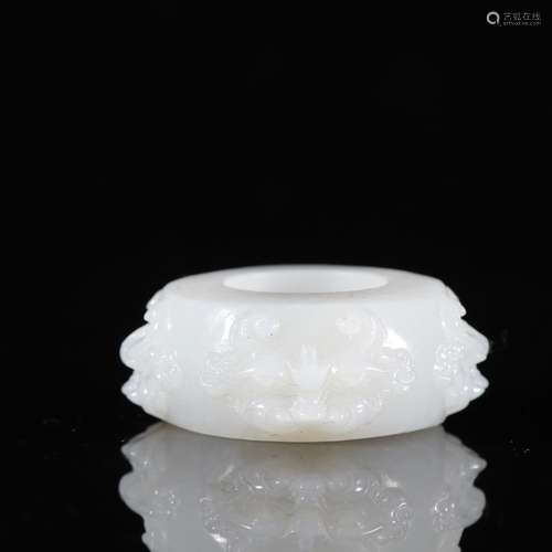 Hetian jade benevolent BanZhi linesSpecification: 5.1 1.95 d...