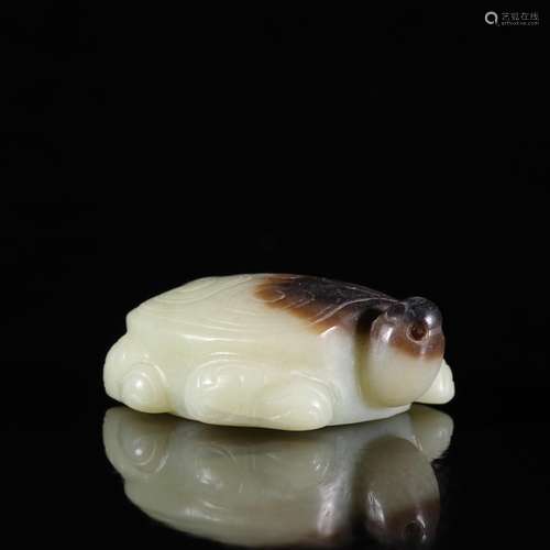 Hetian jade dragon tortoise to piecesSpecification: long and...