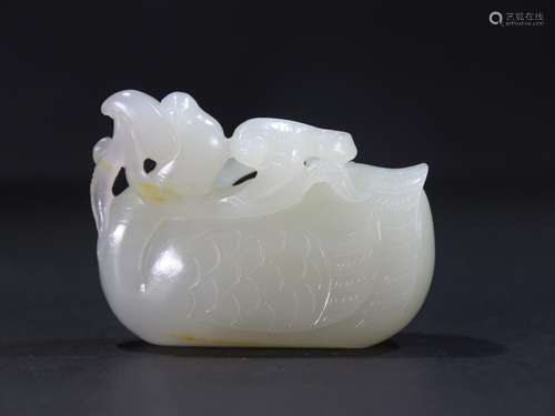 Hetian jade seed makings goose jade pieces.Specification: 5....