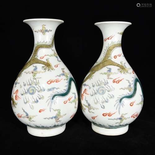 Five dragon grain okho spring bottle, 22.5 x 14,