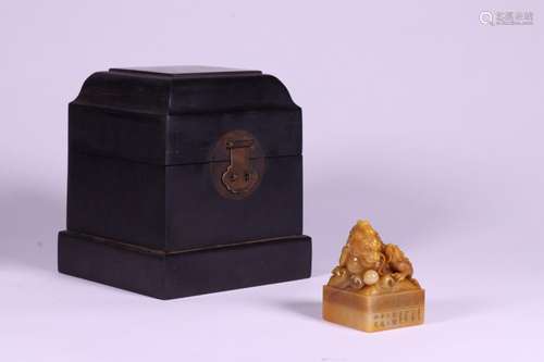 Dragon stamp collection treasuresshou field-yellow stone fis...