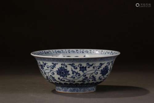 In the,blue flowers green-splashed bowls bound branchesSize,...