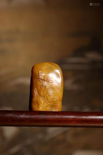 Stories of old Tibet: tian sealExquisite jade oil moisten, t...