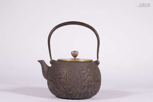 : abroad circumfluence peony iron potSize: 18 high across 21...