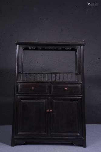 Two drawers, rosewood tea stallSize: 42 * 25 * 59.5