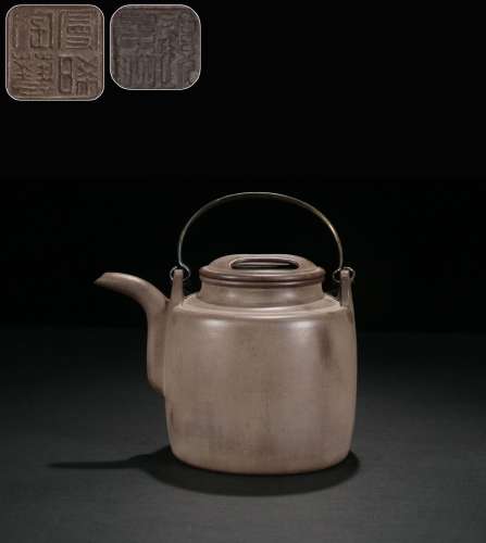 , Xi pottery, Gusoft ear the barrelSize, 18.2 cm long, 12.8 ...