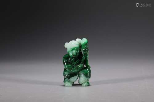 Jade the boy to piecesSize: 2.5 * 1.3 * 4.2 cm 26 g.