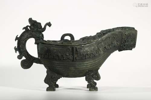 Bronze ware washing furnishing articlesSize 26 x41cm