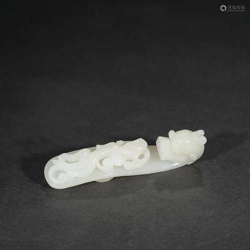 : hetian jade longnu jade belt hookSpecification: long and 9...