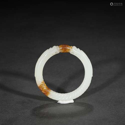 : hetian jade dragon playing a pearl braceletSpecification: ...