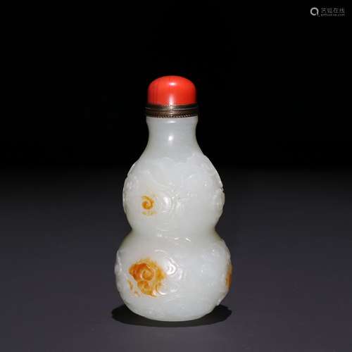 : hetian jade seed makings snuff bottlesSpecification: long ...