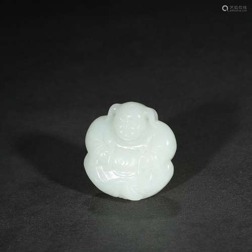 : hetian jade fuwa guajianSpecification: length 5.2 cm 2 cm ...