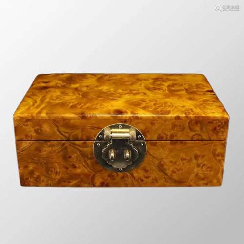 Superb Design Jin Si Nan Wood Jewelry Box