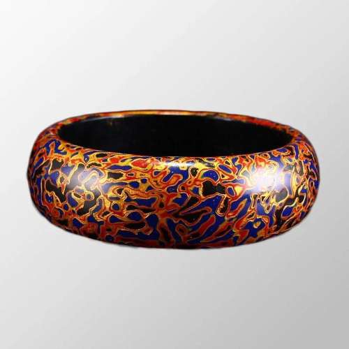 Beautiful Design Chinese Lacquerware Bracelet