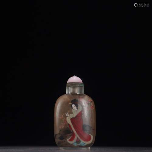 Old coloured glaze imperial concubine snuff bottlesSpecifica...