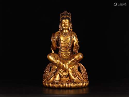 Precision casting copper tire fine gold "guanyin cave.&...