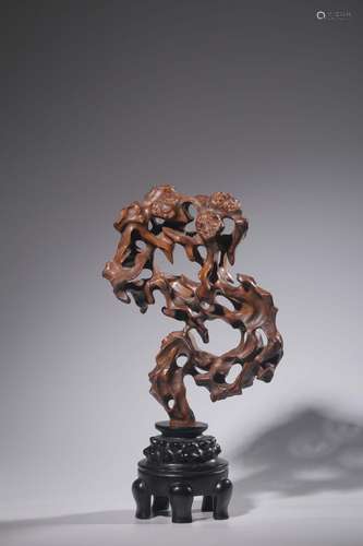 "Four dashanzi furnishing articles boxwood imitation of...