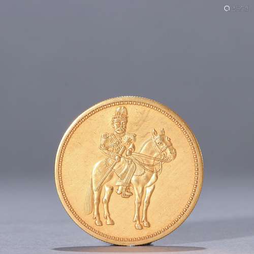 Pure gold " shikai" HongXianJi enough gold COINSSp...