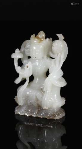 Ooze guanyin cave: hetian jade beltLong and 5.4 cm wide and ...