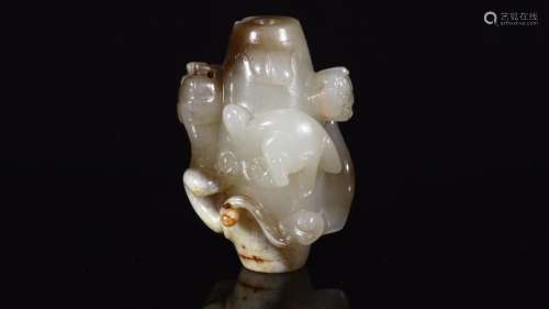 : hetian jade belt sugar therefore dragon sonLong and 3.5 cm...