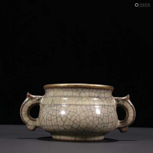 Elder brother kiln silvering gold censerSpecification: high ...