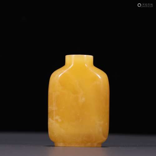 The old wax snuff bottleSpecification: high 6.1 cm wide and ...
