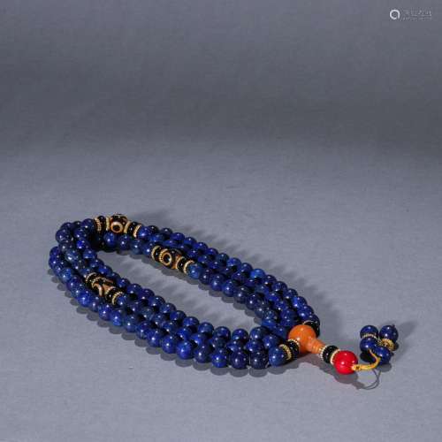 Lapis lazuli beads braceletSpecification: bead diameter 0.8 ...