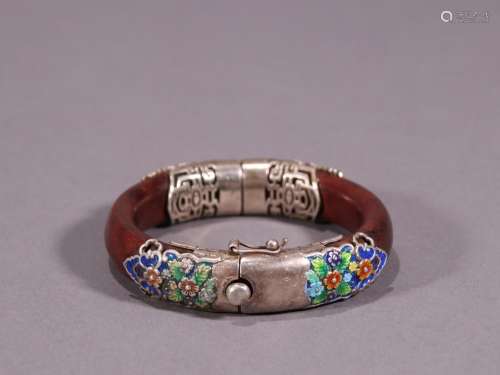 Annatto silvering bluing braceletSpecification: a 1.4 cm dia...