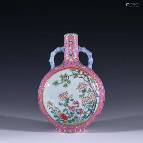 Red glaze enamel blooming flowersSpecification: 20 cm diamet...