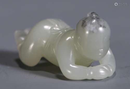 Hetian jade figuresSize and length of 3.7 1.8 1.8 cm wide we...