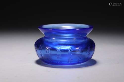 Coloured glaze verse water jarSize: 6.2 * 3.5 cm weighs 95 g...